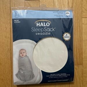 Halo SleepSack Swaddle in Soft Cream NWT